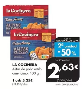 La Cocinera - Alitas De Pollo Estilo Americano