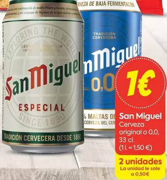 San Miguel - Cerveza Original O 0.0