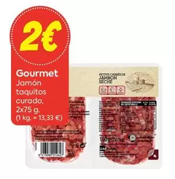 Gourmet - Jamón Taquitos Curado