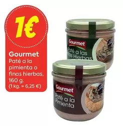 Gourmet - Paté A La Pimienta O Finas Hierbas