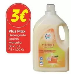 Plus Max - Detergente Líquido Marsella