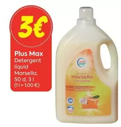 Plus Max - Detergent Líquid Marsella