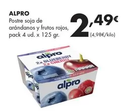 Alpro - Postre Soja De Arandanos Y Frutos Rojos