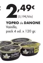 Danone - Yopro Vainilla