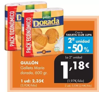 Gullón - Galleta María Dorada