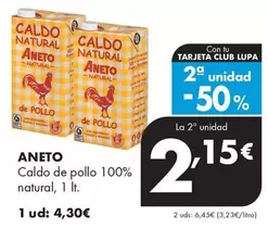 Aneto - Caldo De Pollo 100% Natural