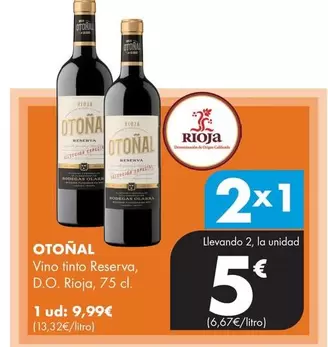 Otoñal - Vino Tinto Reserva D.O. Rioja