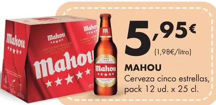 Mahou - Cerveza Cinco Estrellas