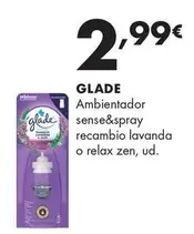 Glade - Ambientador Sense&spray Recambio Lavanda O Relax Zen