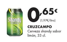 Cruzcampo - Cerveza Shandy Sabor Limón