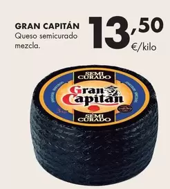 Gran Capitán - Queso Semicurado Mezcla