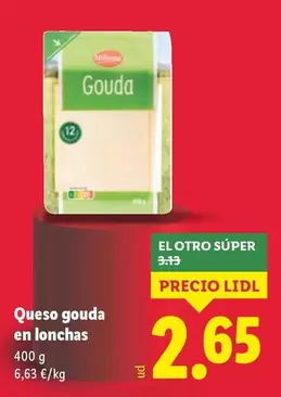 Milbona - Queso Gouda En Lonchas