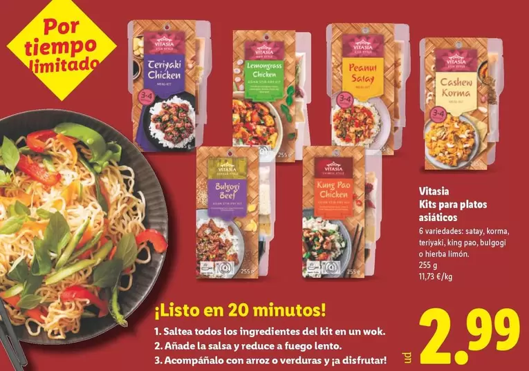 Vitasia - Kits Para Platos Asiáticos
