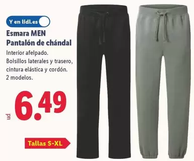 Esmara Men - Pantalón De Chándal