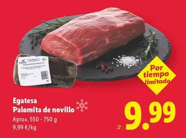 Egatesa - Palomita De Novillo