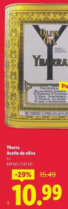 Ybarra - Aceite De Oliva