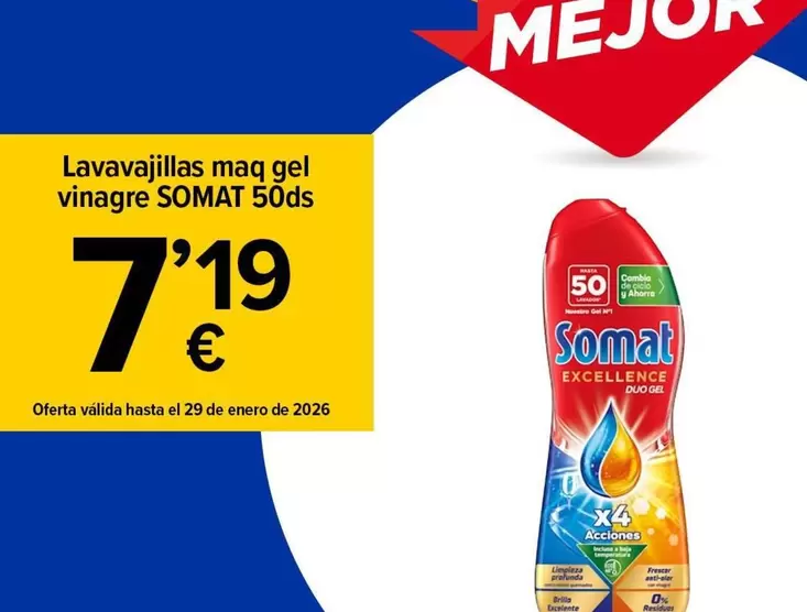 Somat - Lavavajillas Vinagre