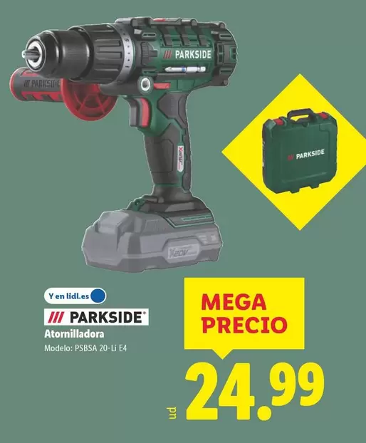 Parkside - Atornilladora