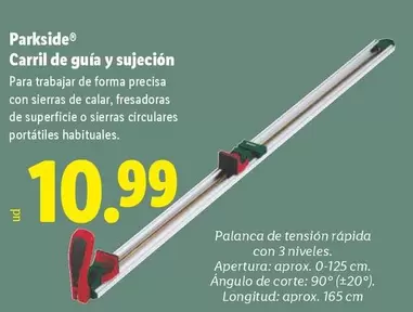 Parkside - Carril De Guía Y Sujeción