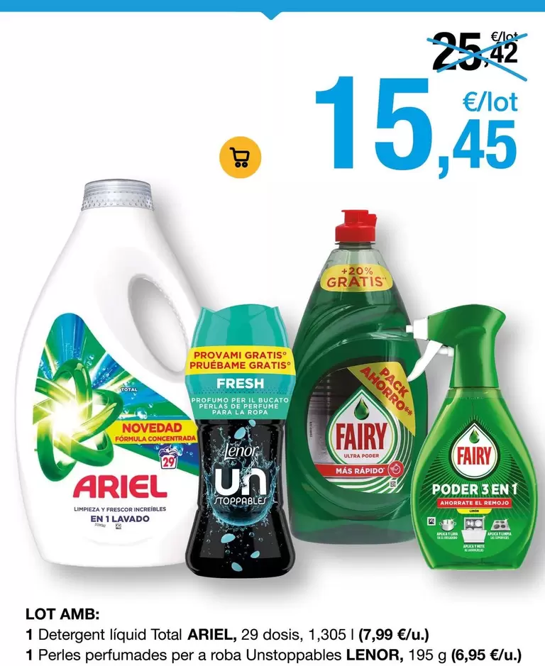 Ariel - Detergent Líquid Total