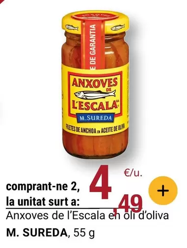 OLI - Anxoves De L'escala En Oli D'oliva