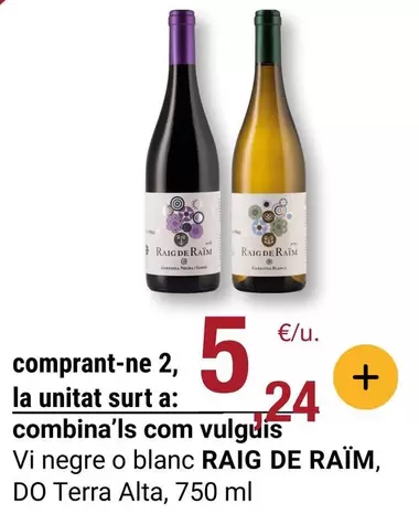 Terra - Vi Negre O Blanc Do Alta