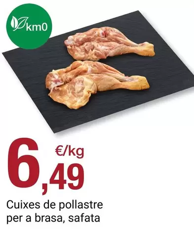 Cuixes De Pollastre Per A Brasa, Safata