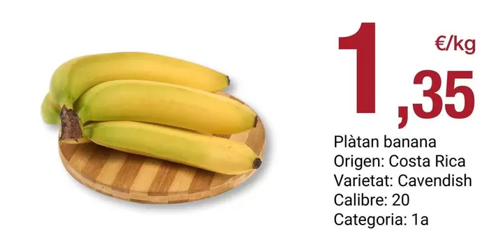 origen - Plátan Banana