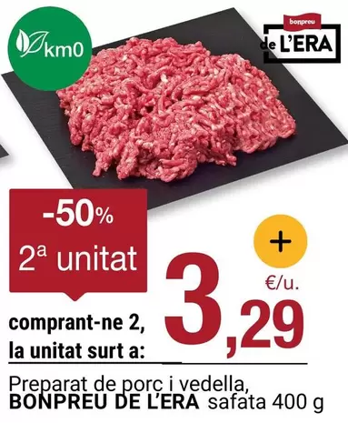 bonpreu - Preparat De Porc I Vedella, Safata