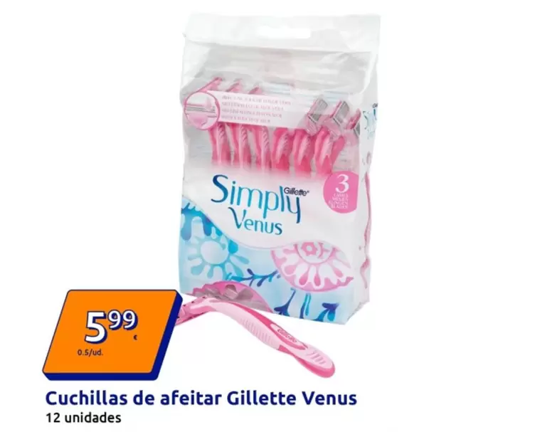 Gillette - Venus Cuchillas De Afeitar 