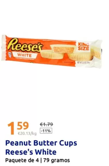 Reese's - Peanut Butter Cups  White