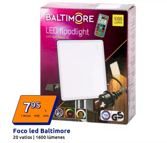 Baltimore - Foco Led