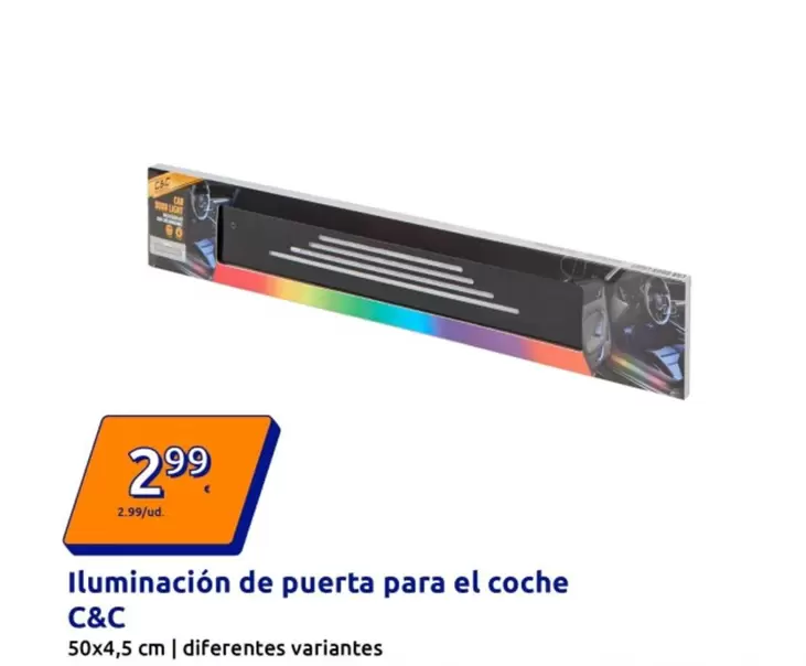 C&C - Iluminacion De Puerta Para El Coche 