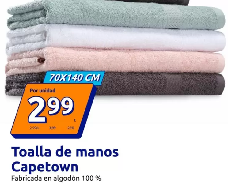 Capetown - Toalla De Manos 