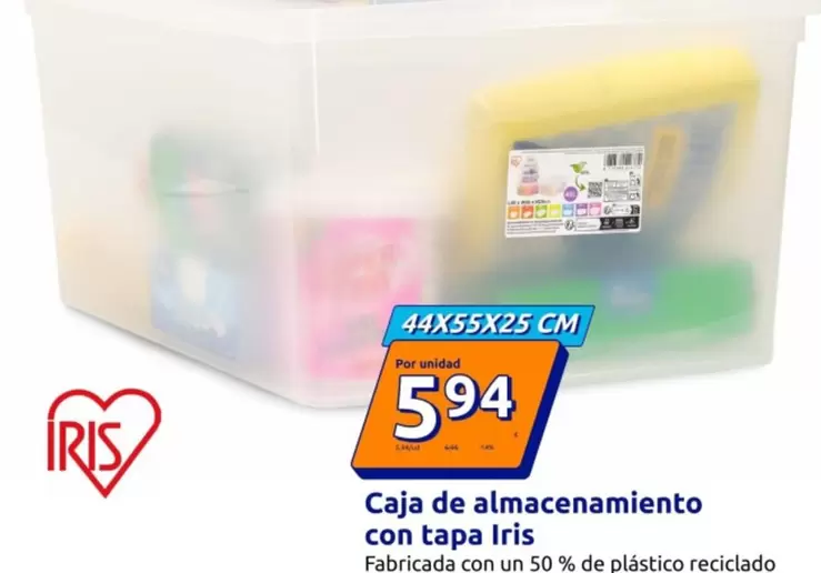 Iris - Caja De Almacenamiento Con Tapa