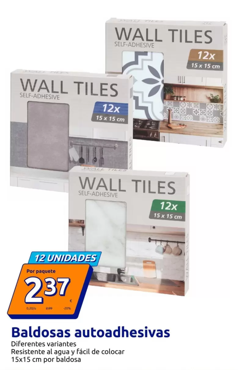 Baldosas Autoadhesivas