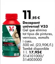 Universal - Decapant V33