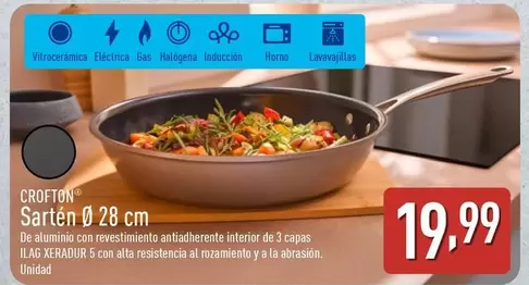 Crofton - Sarten O 28 Cm