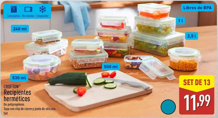 Crofton - Recipientes Herméticos