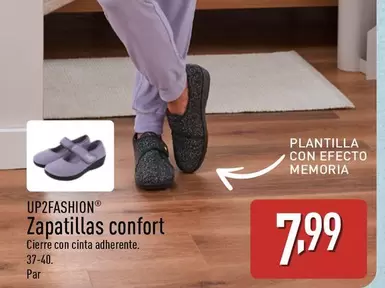 Up2fashion - Zapatillas Confort