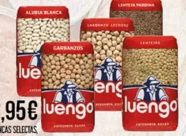 Luengo - Livro Alubia Blanca Garbanzos Lechesa