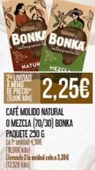 Bonka - Café Molido Natural O Mezcla