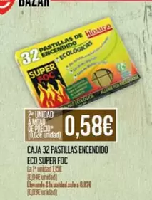 Eco - Caja 32 Pastillas Encendido  Super Foc