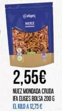 eliges - Nuez Mondada Cruda