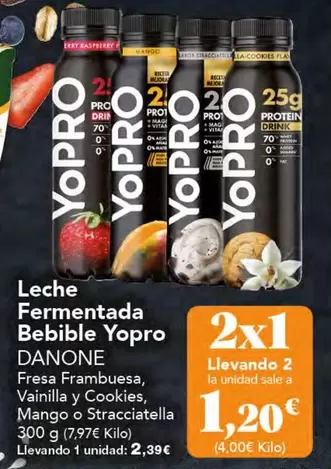 Danone - Leche Fermentada Bebible Yopro