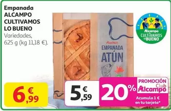 Alcampo - Cultivamos Lo Bueno Empanada
