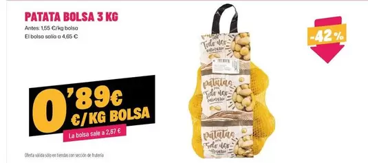Patata Bolsa