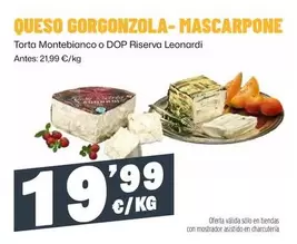 Leonardi - Queso Gorgonzola-Mascarpone