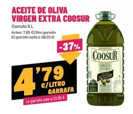 Coosur - Aceite De Oliva Virgen Extra