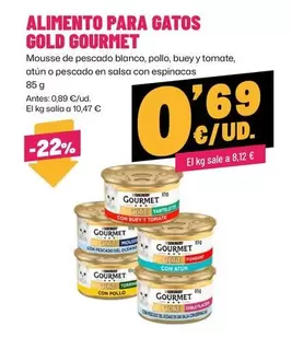 Gourmet - Alimento Para Gatos Gold